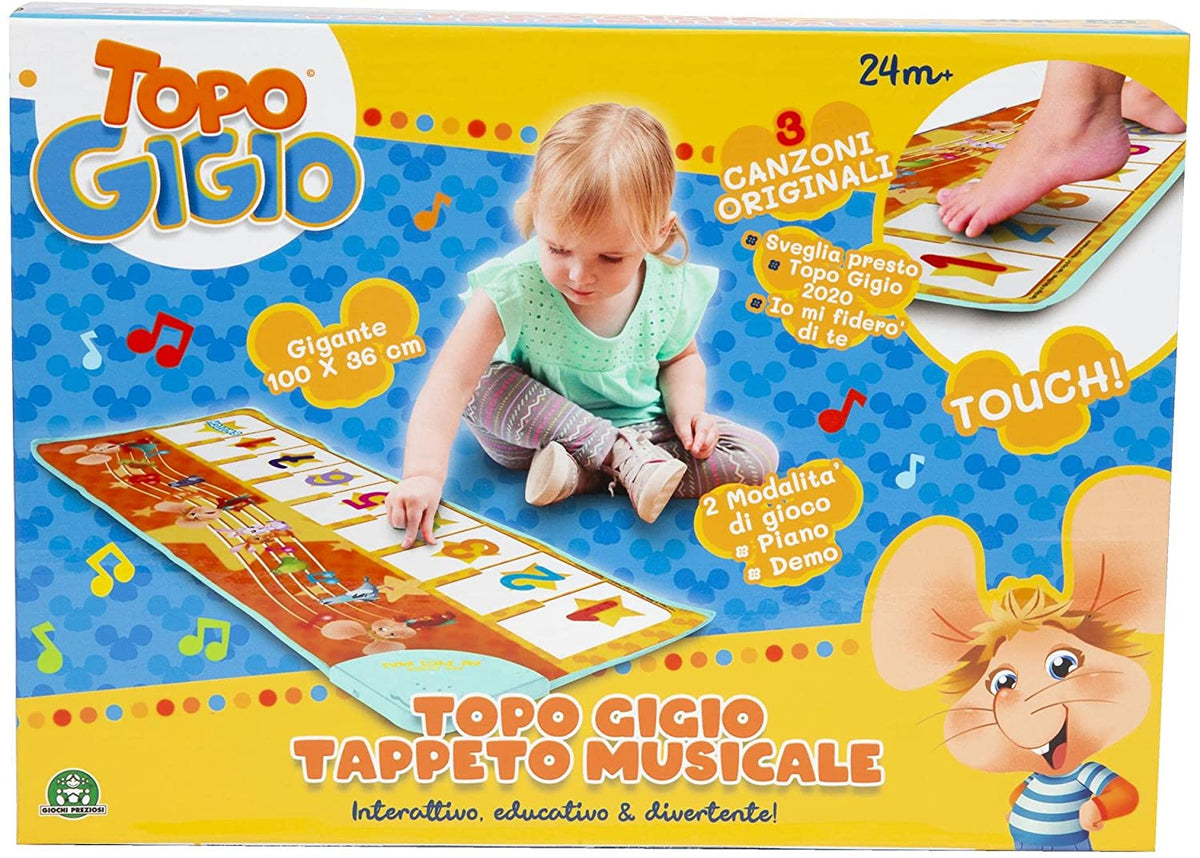 topo gigio tappeto musicale