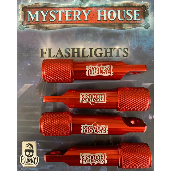 mystery house - set 4 mini torce