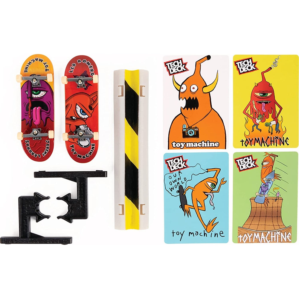 tech deck - assortimento 2 skate + accessorio