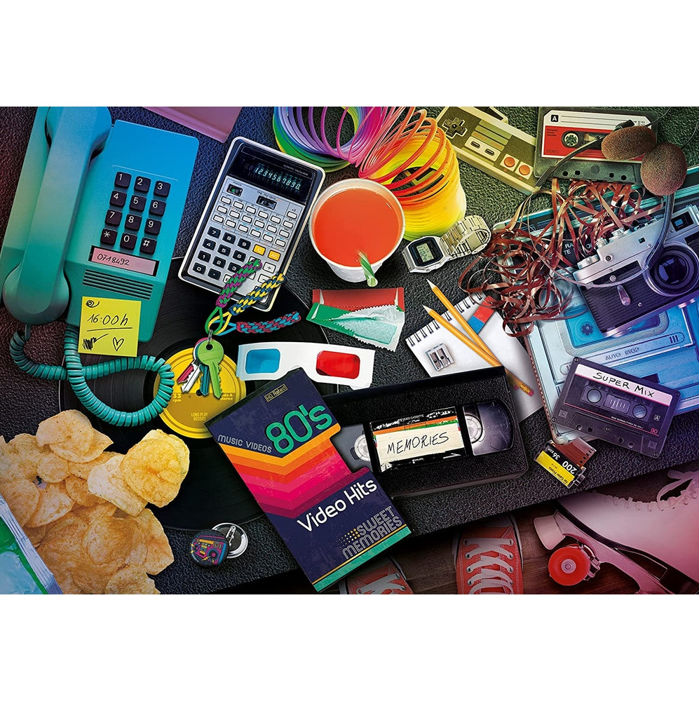 80s nostalgia - puzzle 1000 pezzi