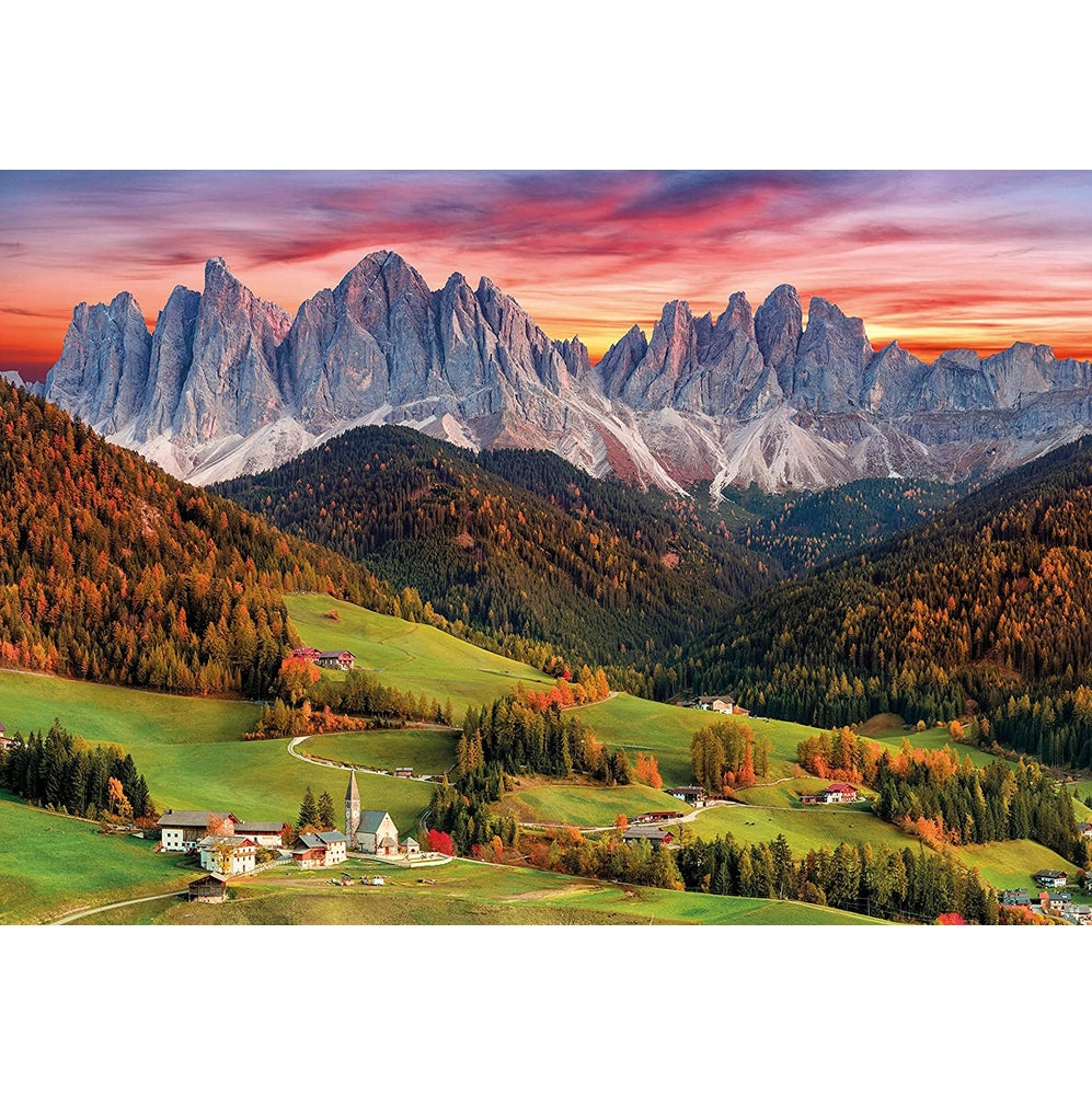 val di funes - puzzle 2000 pezzi