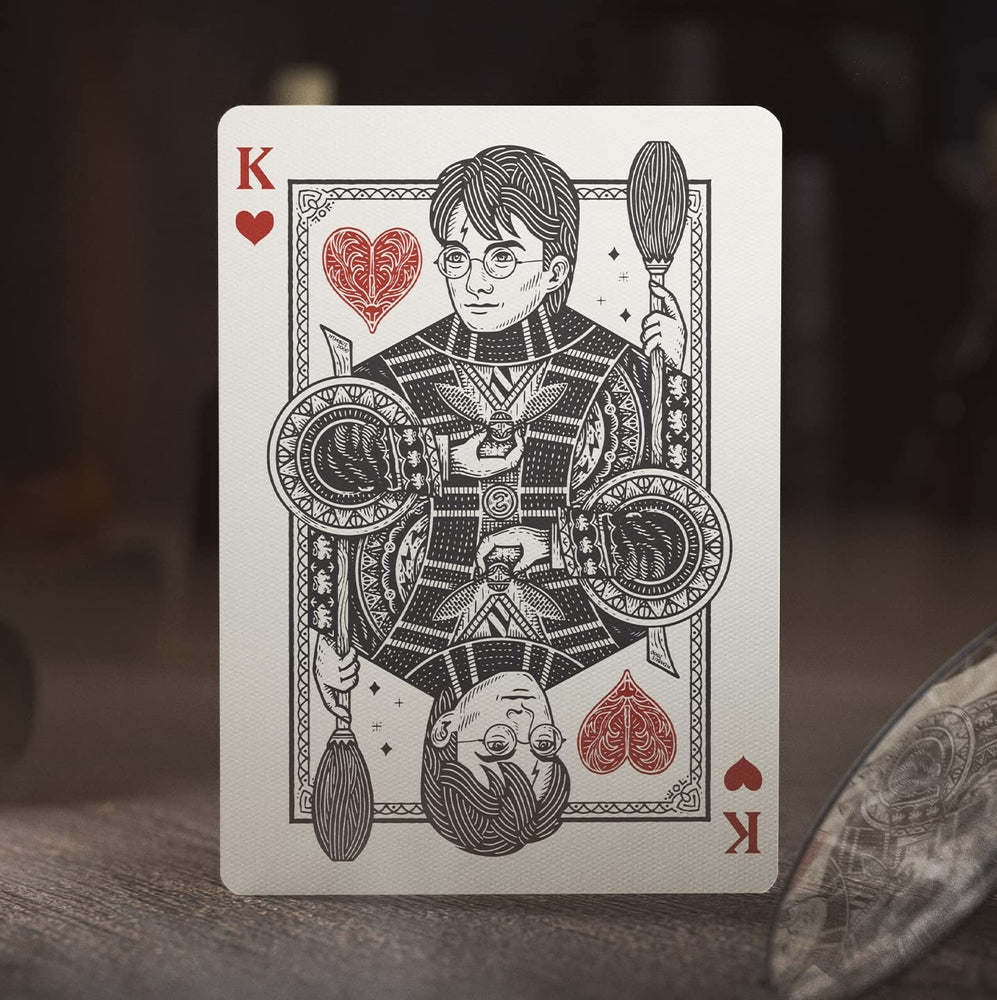 harry potter serpeverde - mazzo poker dorso verde