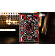 avengers red edition - mazzo di carte - poker e ramino