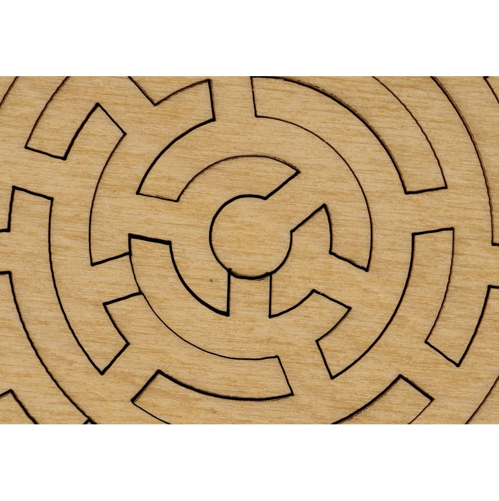 labyrinth puzzle - rompicapo manuale in legno