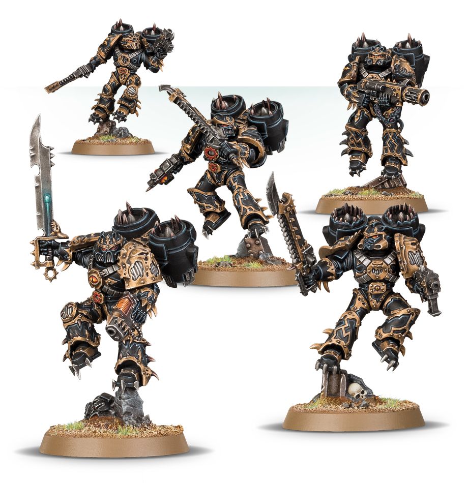 chaos space marine raptors