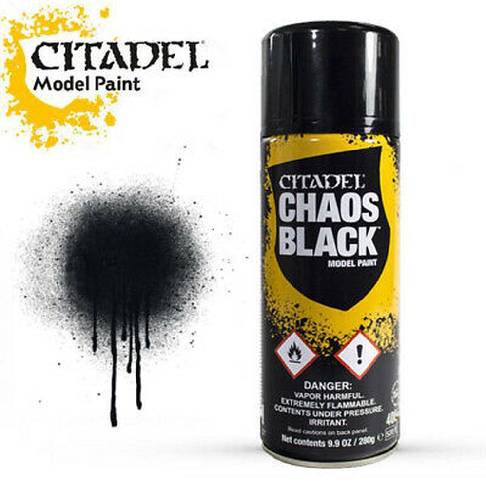 chaos black primer spray paint - bomboletta spray acrilico