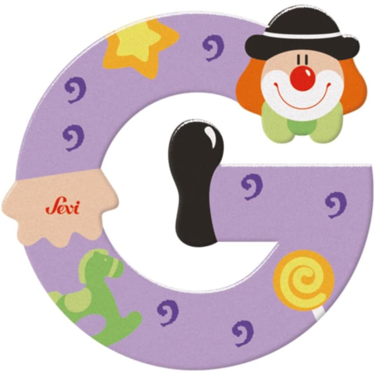 lettera g - clown