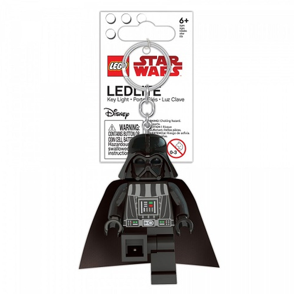 Gadget lgl-ke7h darth vader portachiavi con torcia led