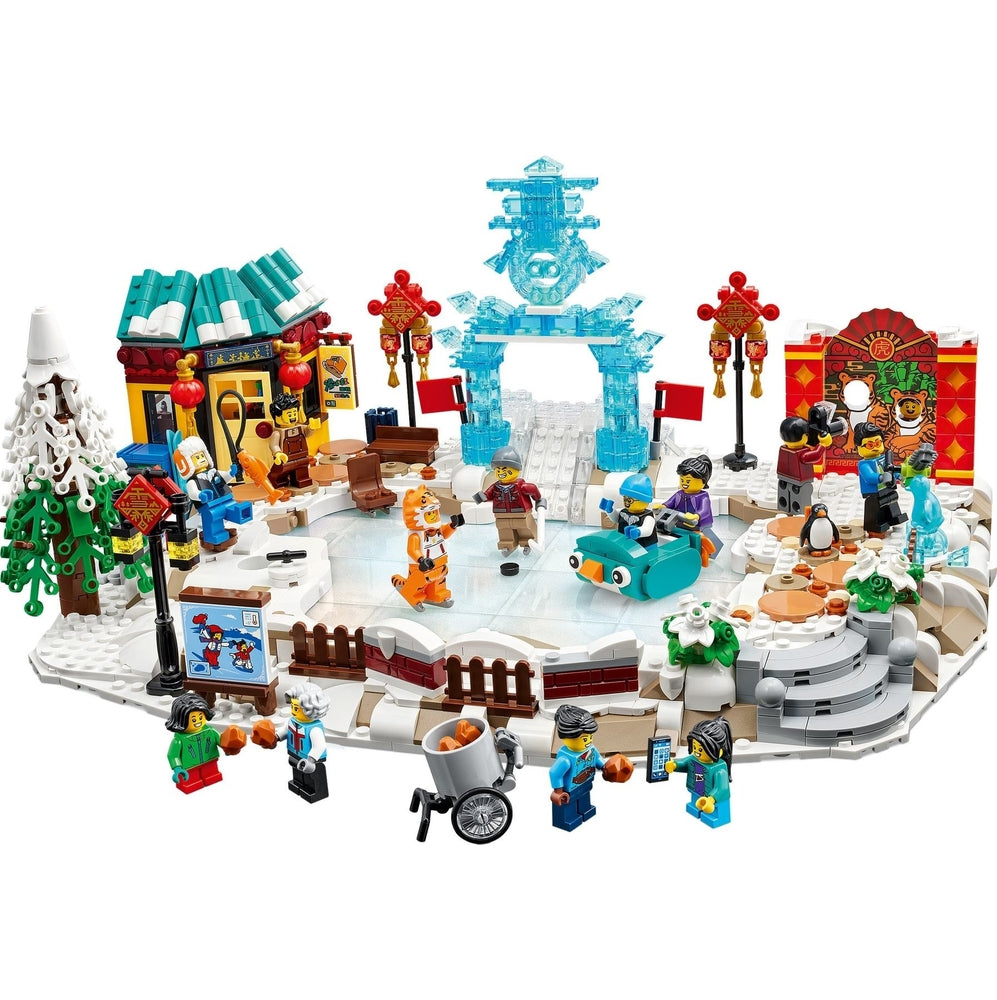 LEGO Chinese New Year 80109 festival del ghiaccio del capodanno lunare