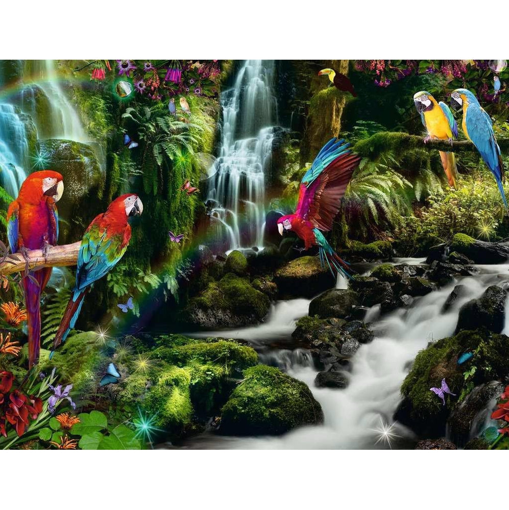 il paradiso dei pappagalli - puzzle 2000 pezzi