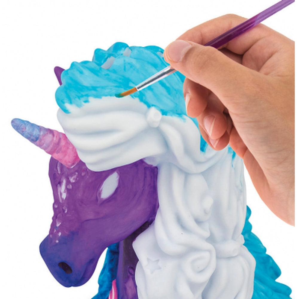 unicorno salvadanaio da dipingere