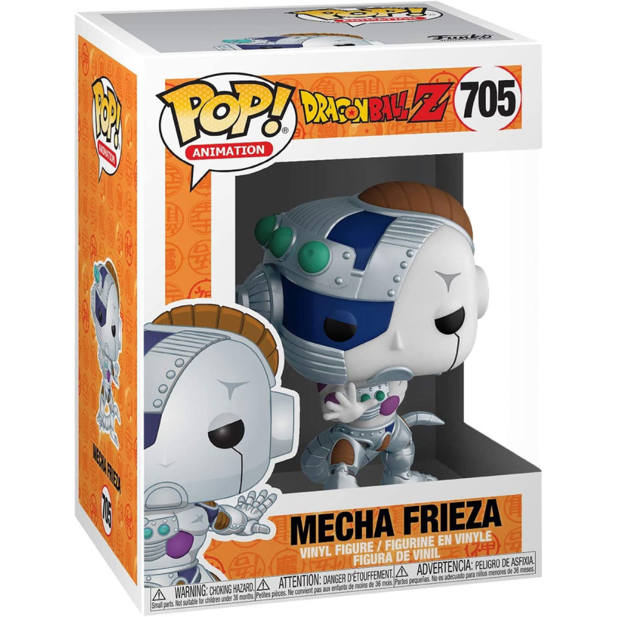 dragon ball z - mecha frieza 9cm - funko pop 705