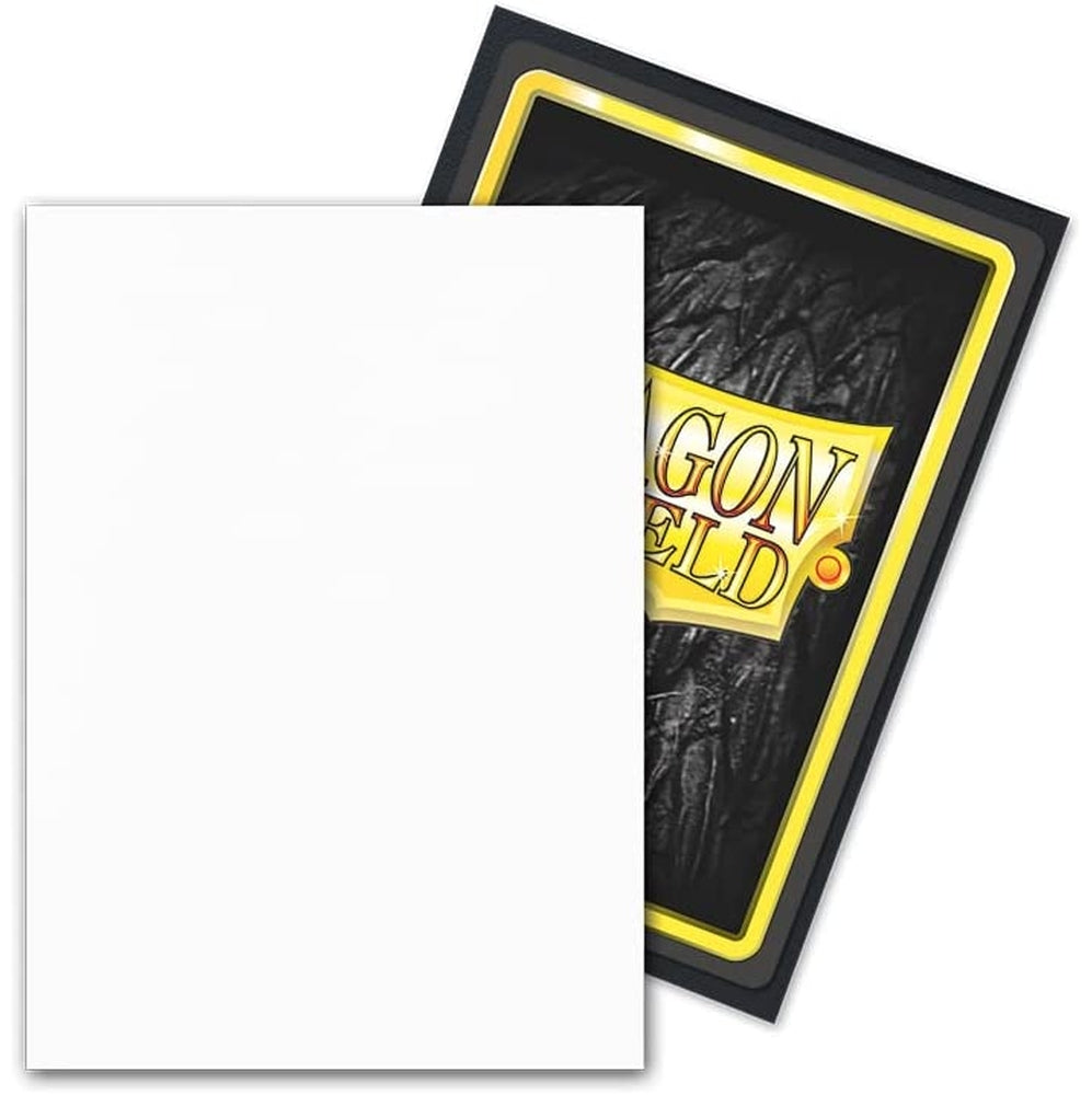 dragon shield standard sleeves - dual matte snow "nirin" (100 bustine protettive)