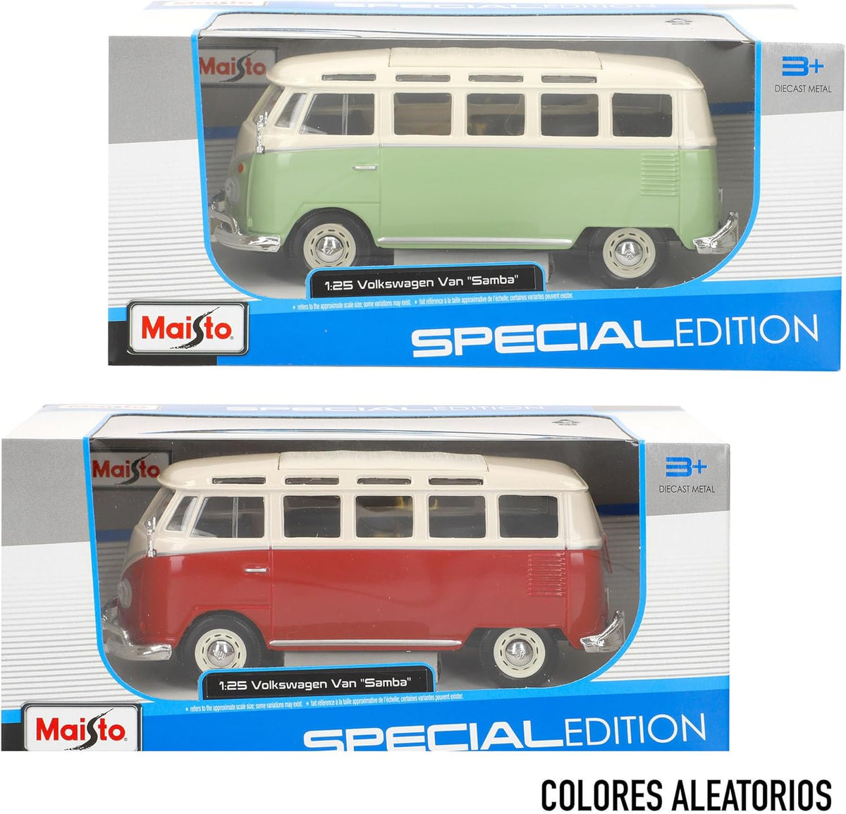 volkswagen van samba 1:24 - un modello assortito