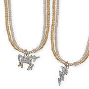 collana unicorno e saetta