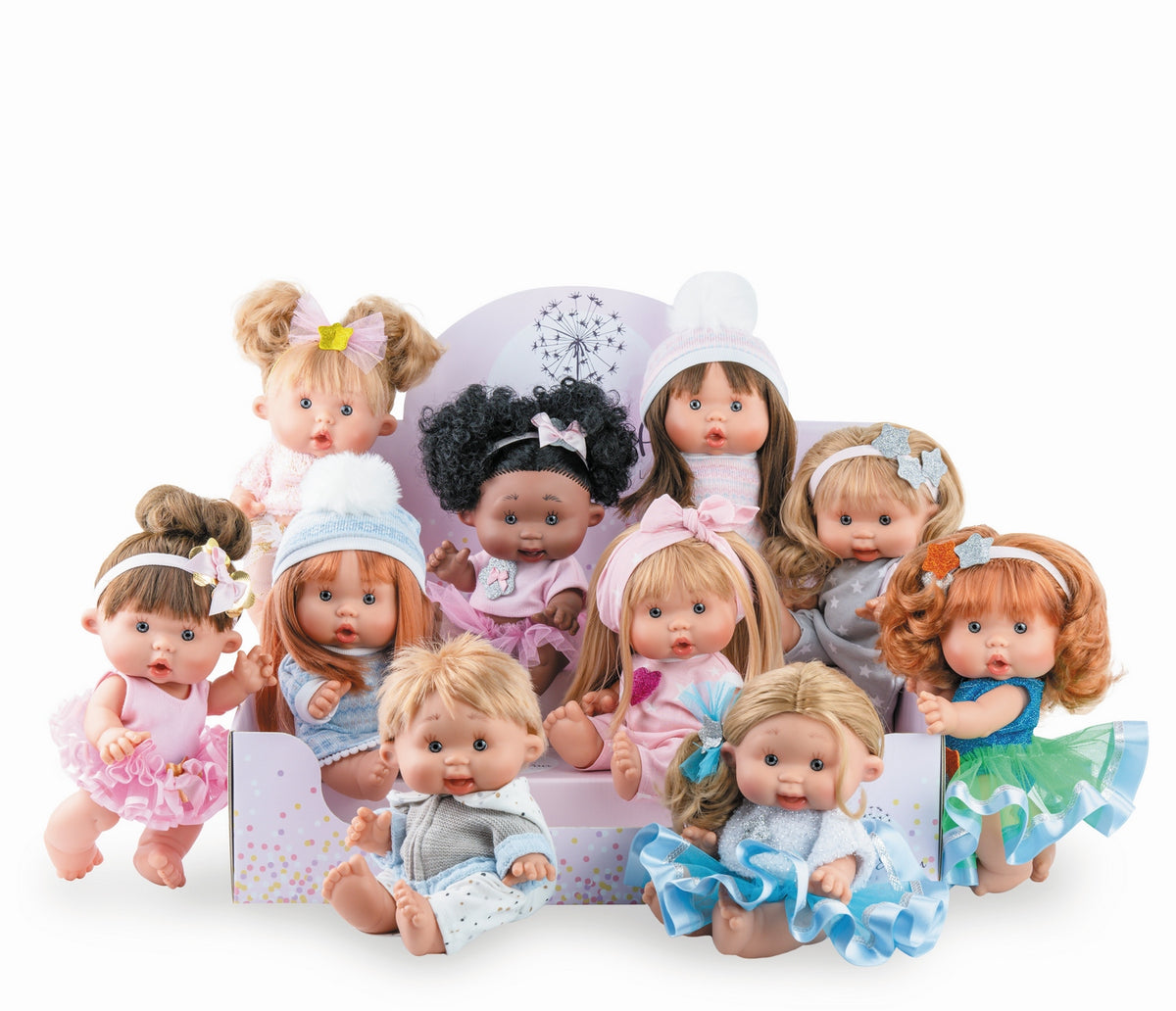 nenote party bambole newborn 28cm