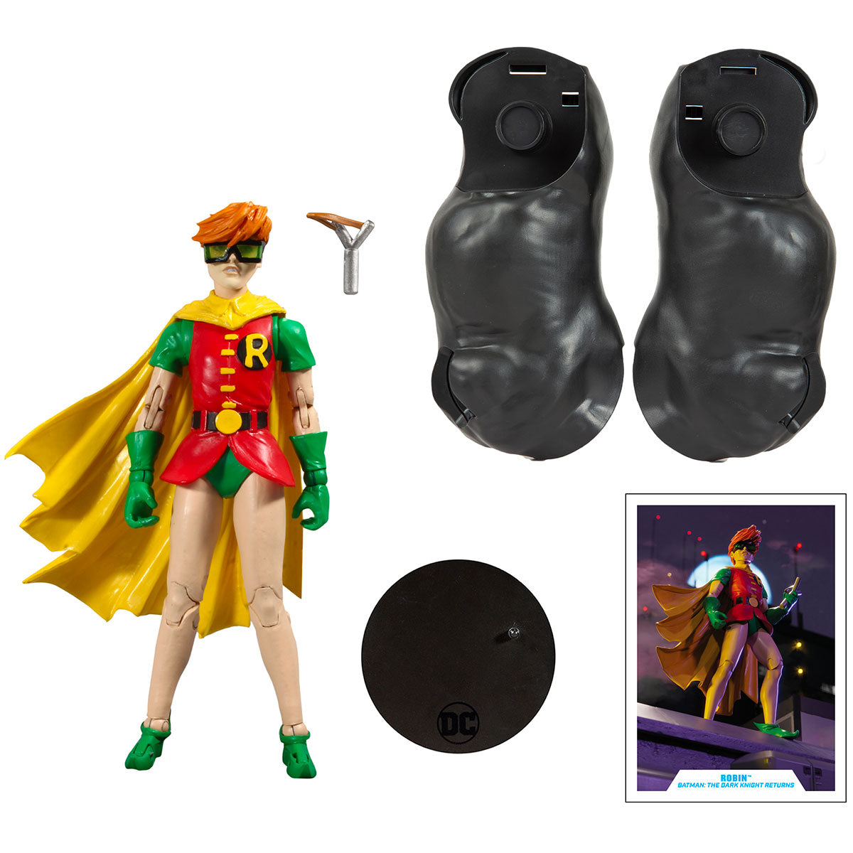 dc multiverse - robin (the dark knight returns) - action figure 18cm