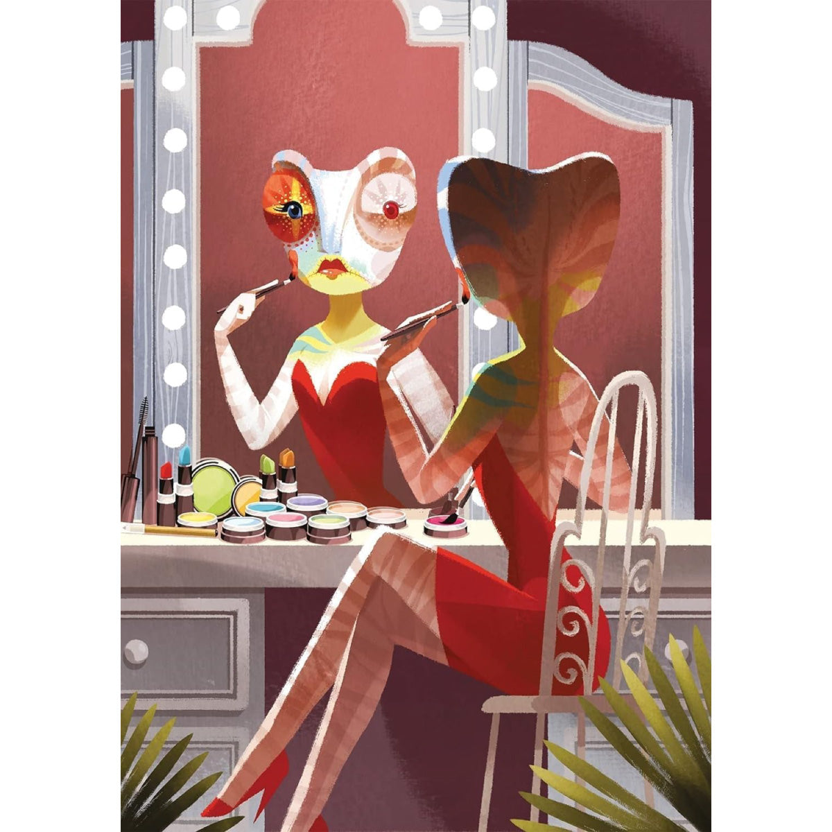 dixit puzzle - chameleon night puzzle 1000 pezzi