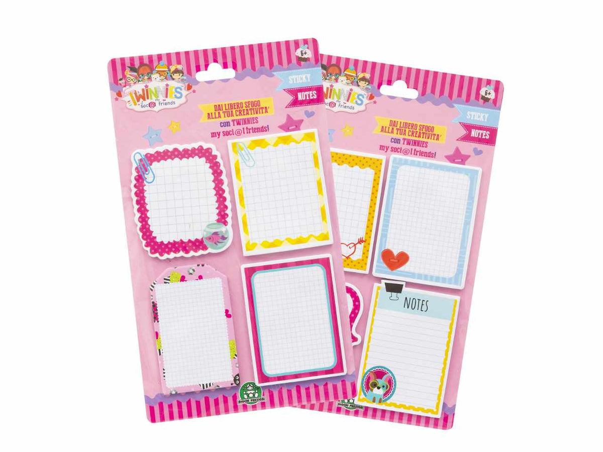 twinnies - sticky notes