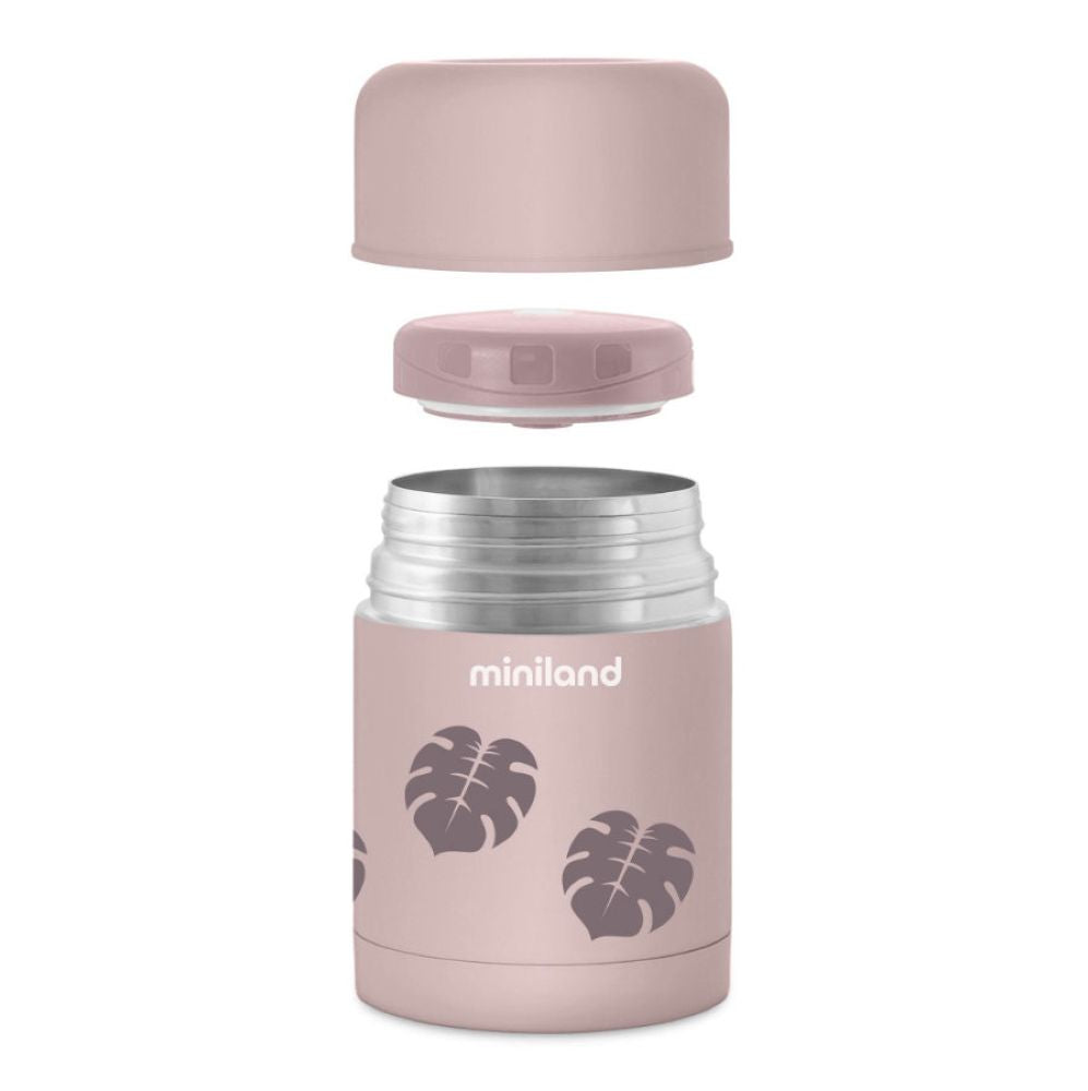 contenitore termico per alimenti thermy leaves 600ml