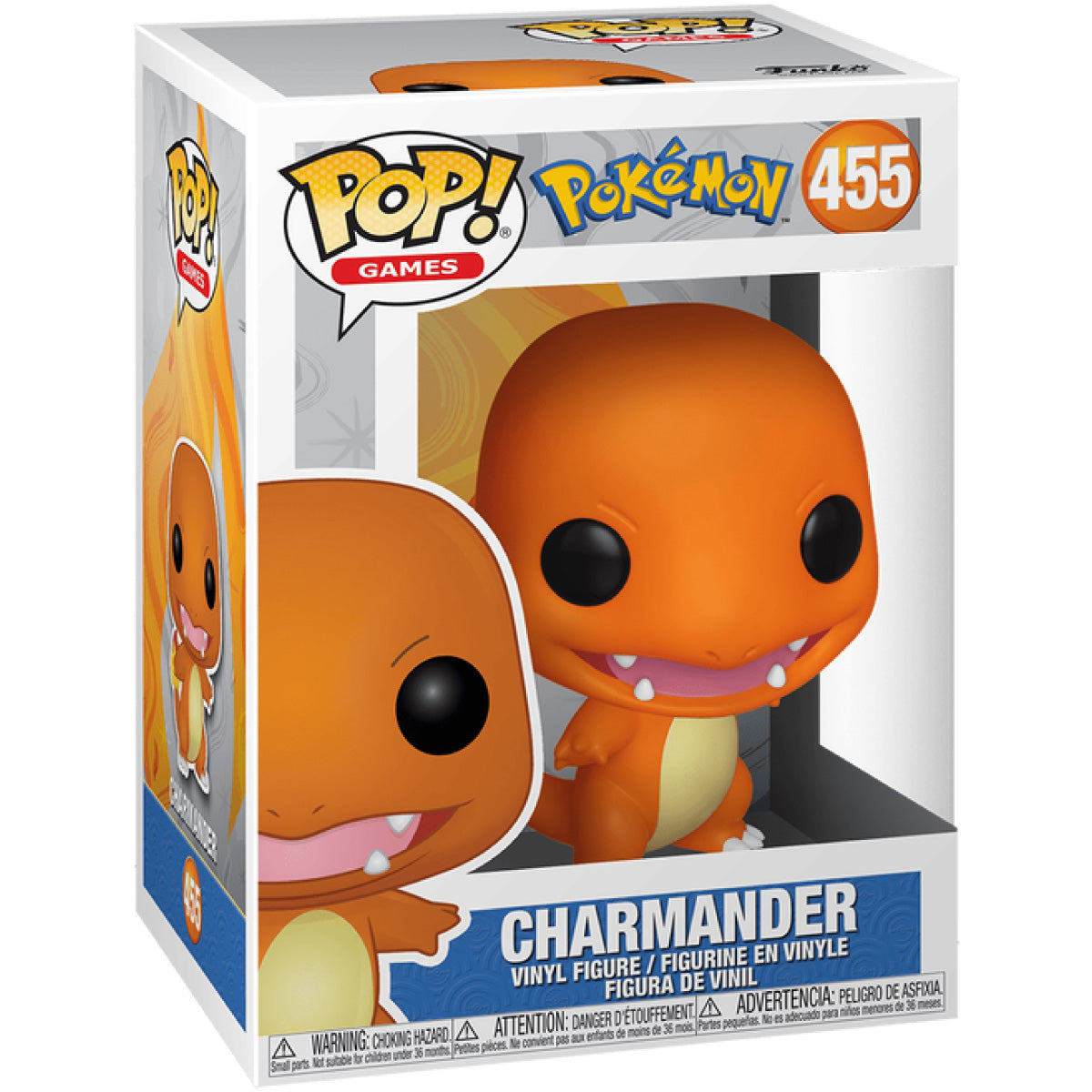 pokémon - charmander 9cm - funko pop! 455