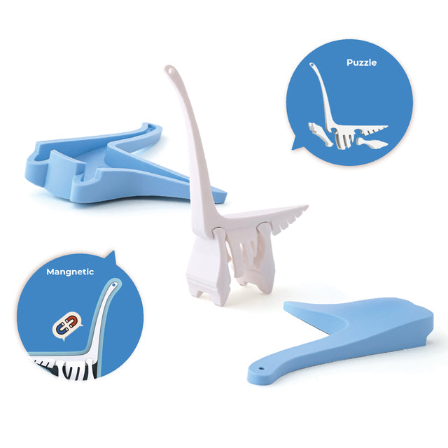 half toys - dino friends - diplodoco con diorama
