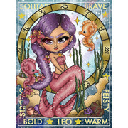 zodiac: leo - diamond dotz intermediate dd7.070 40x30cm