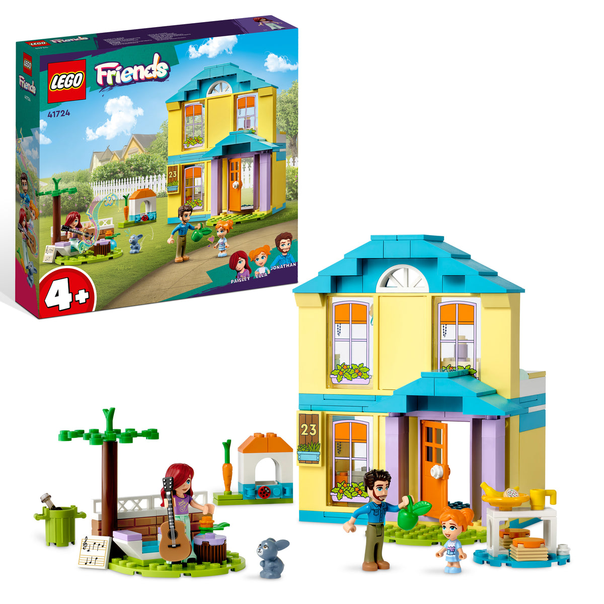 LEGO Friends 41724 la casa di paisley