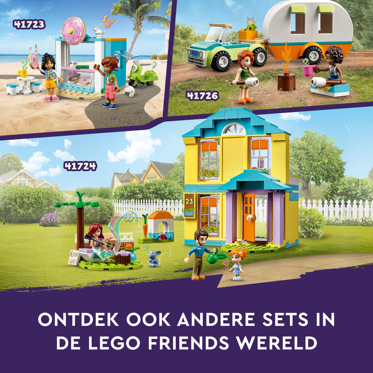 LEGO Friends 41724 la casa di paisley