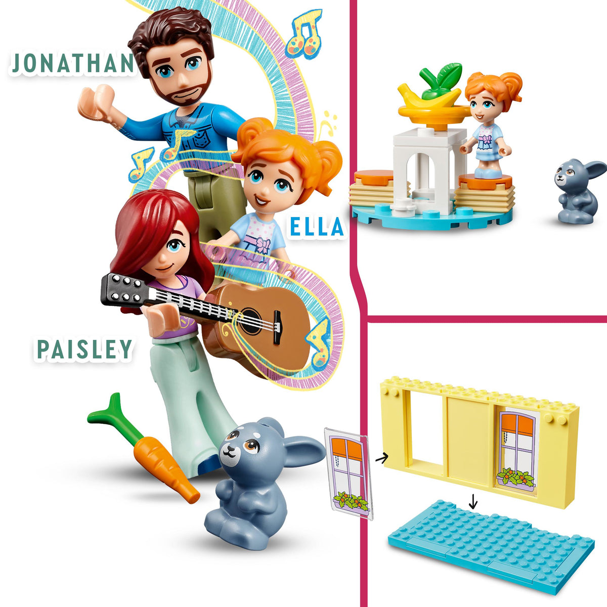LEGO Friends 41724 la casa di paisley