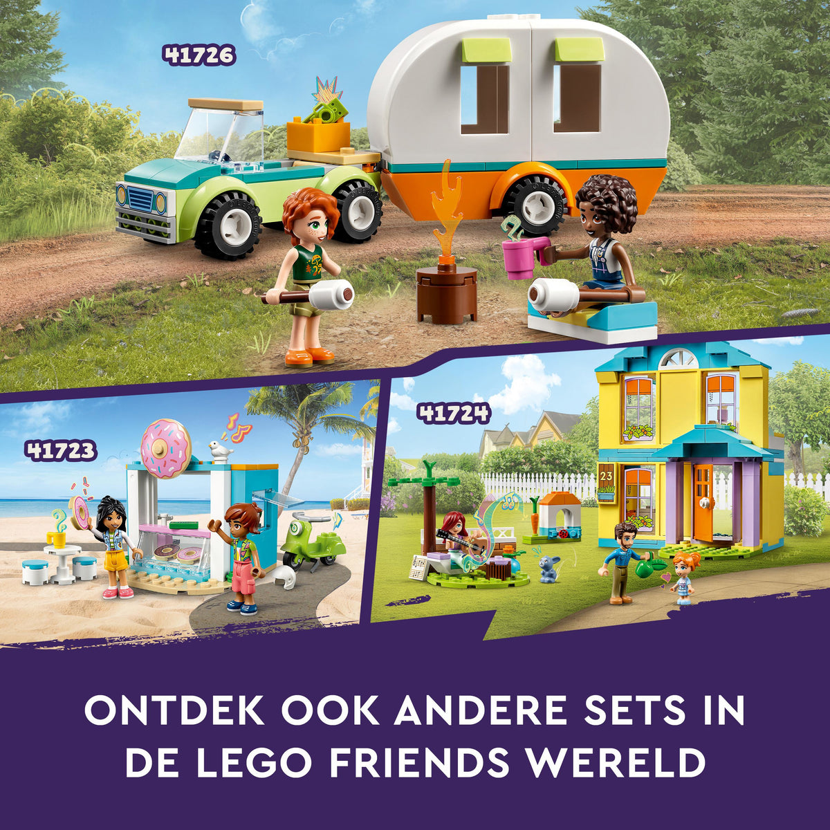 LEGO Friends 41726 vacanza in campeggio
