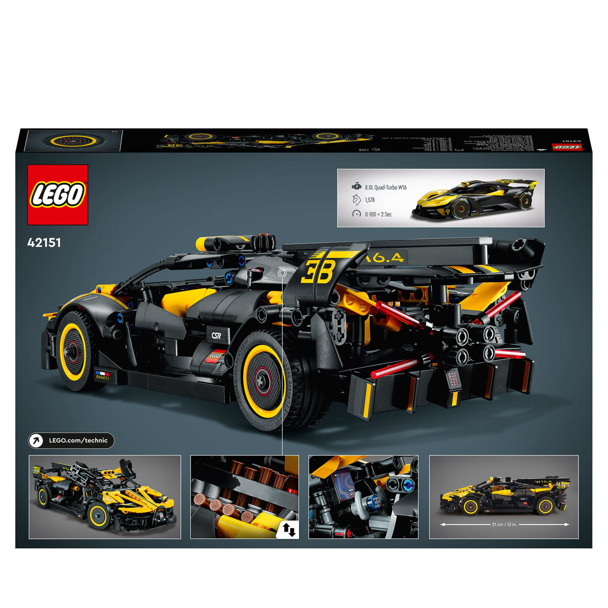 LEGO Technic 42151 bugatti bolide