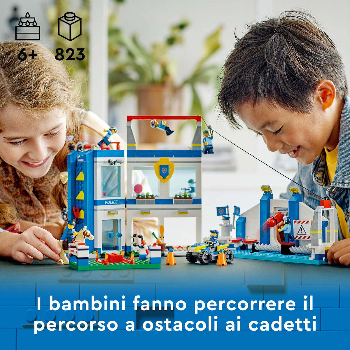 LEGO City 60372 accademia di addestramento della polizia