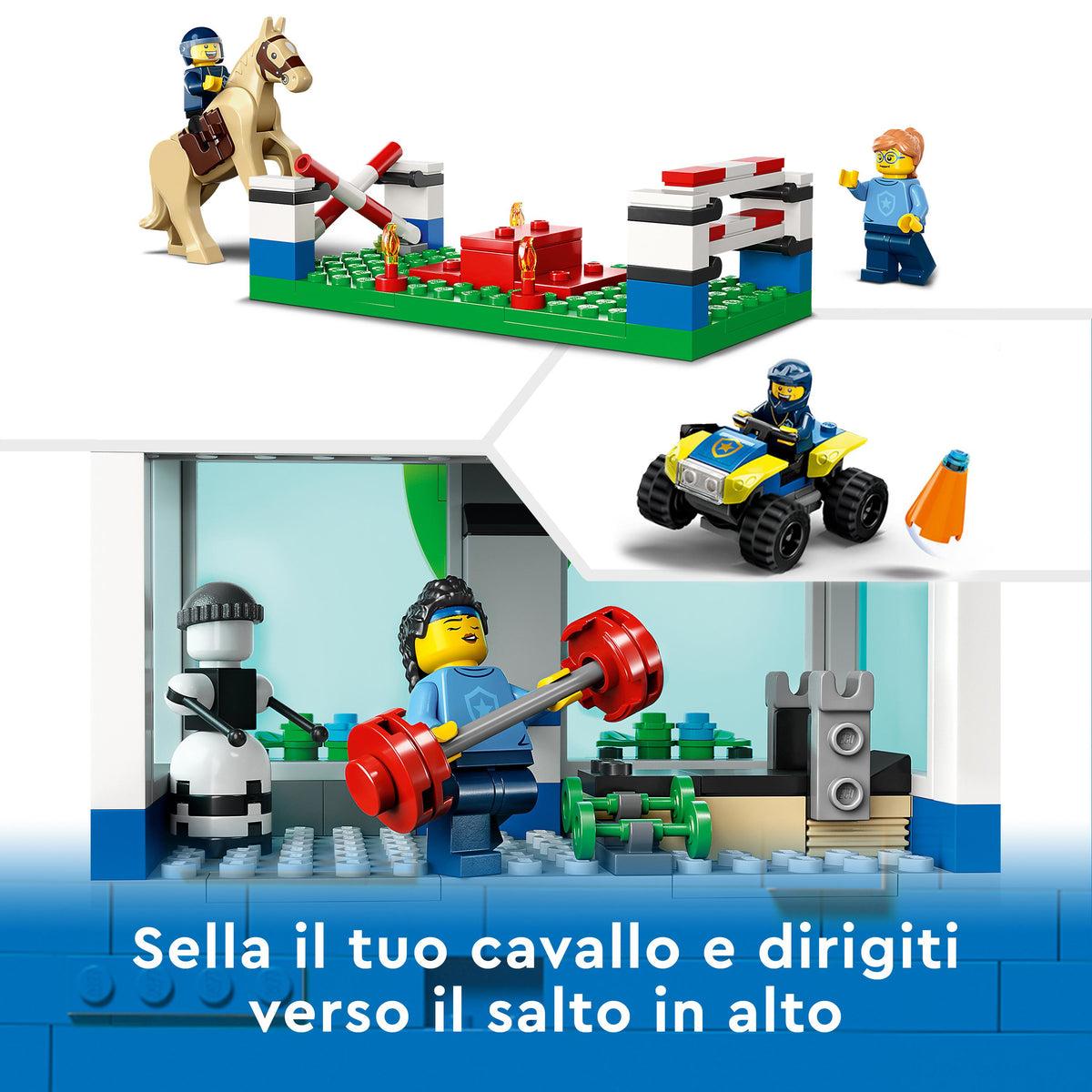 LEGO City 60372 accademia di addestramento della polizia