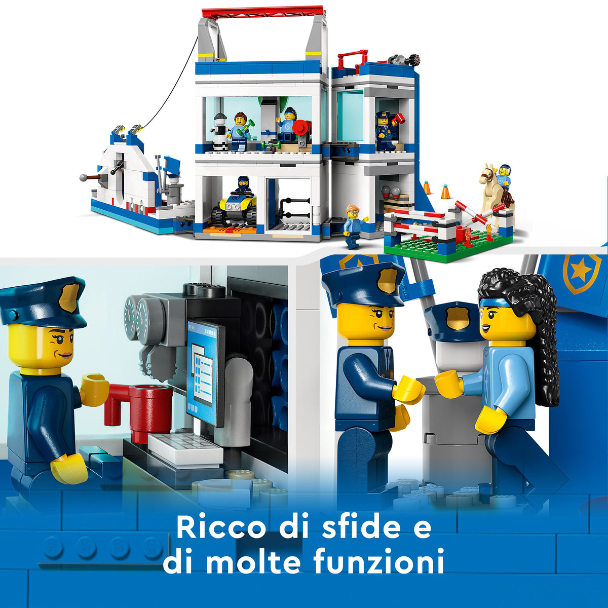 LEGO City 60372 accademia di addestramento della polizia