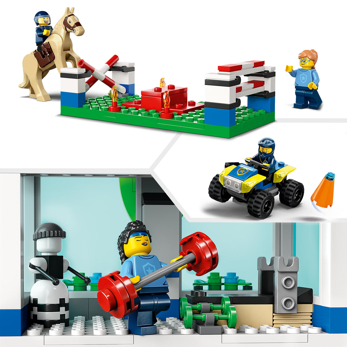 LEGO City 60372 accademia di addestramento della polizia