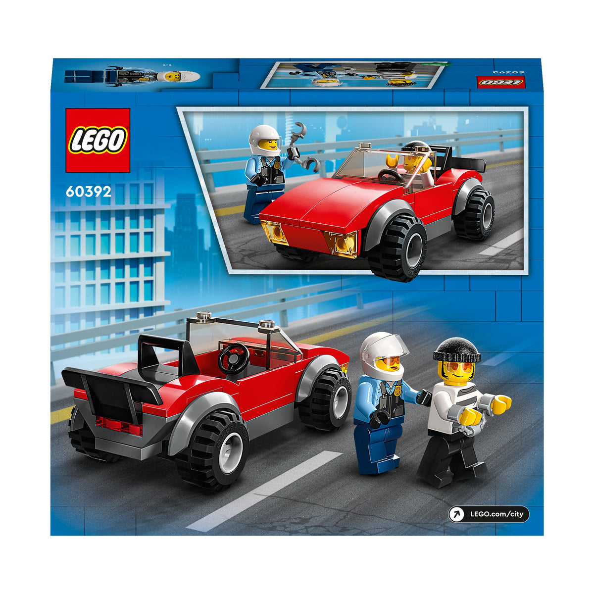 LEGO City 60392 inseguimento sulla moto della polizia