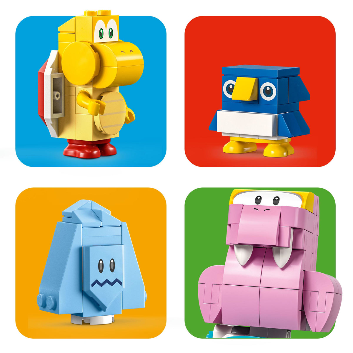 LEGO Super Mario 71417 pack di espansione avventura sulla neve di tricherino