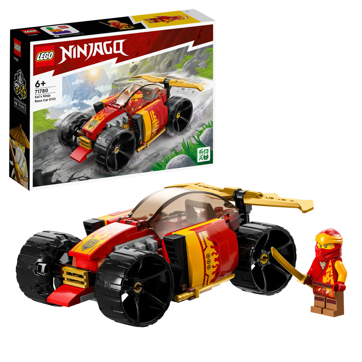 LEGO Ninjago 71780 Auto da corsa Ninja di Kai EVOLUTION