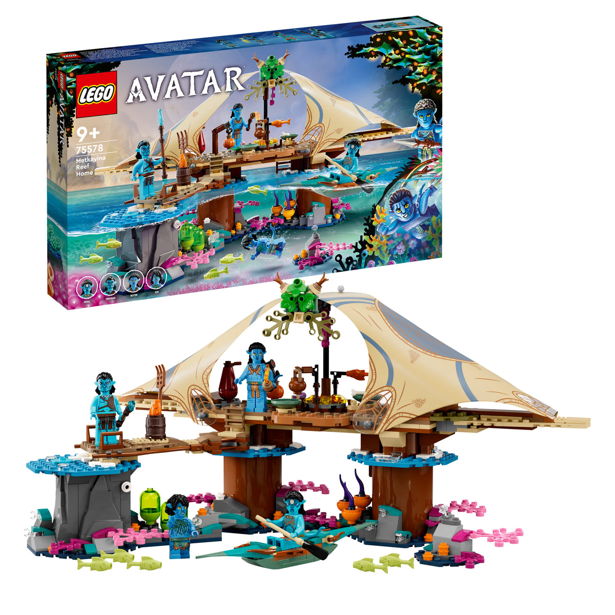 LEGO Avatar 75578 La casa corallina di Metkayina