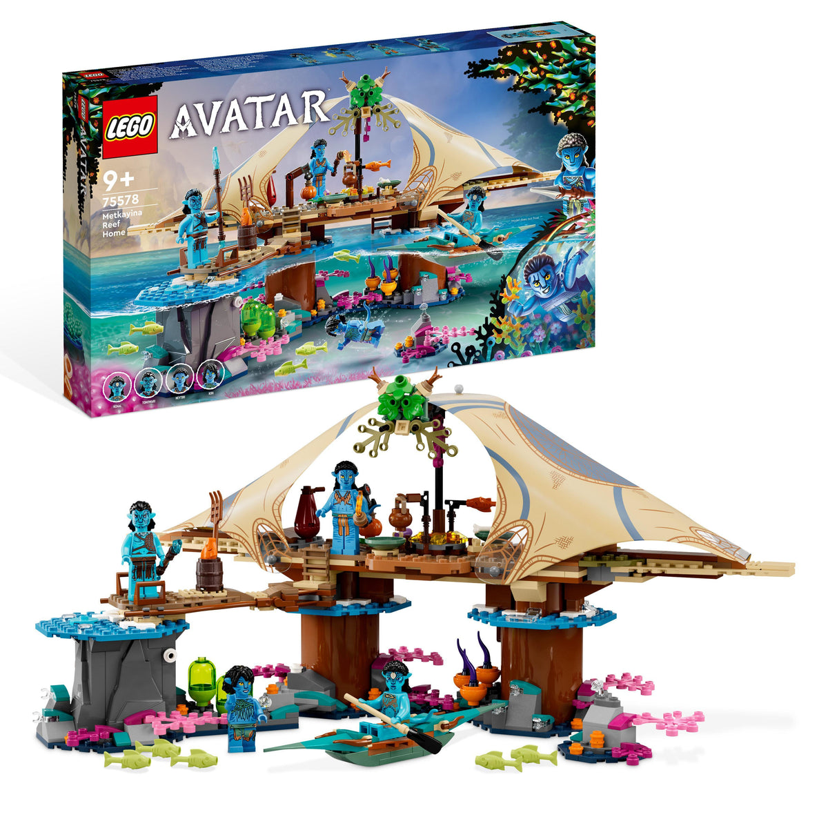 LEGO Avatar 75578 La casa corallina di Metkayina