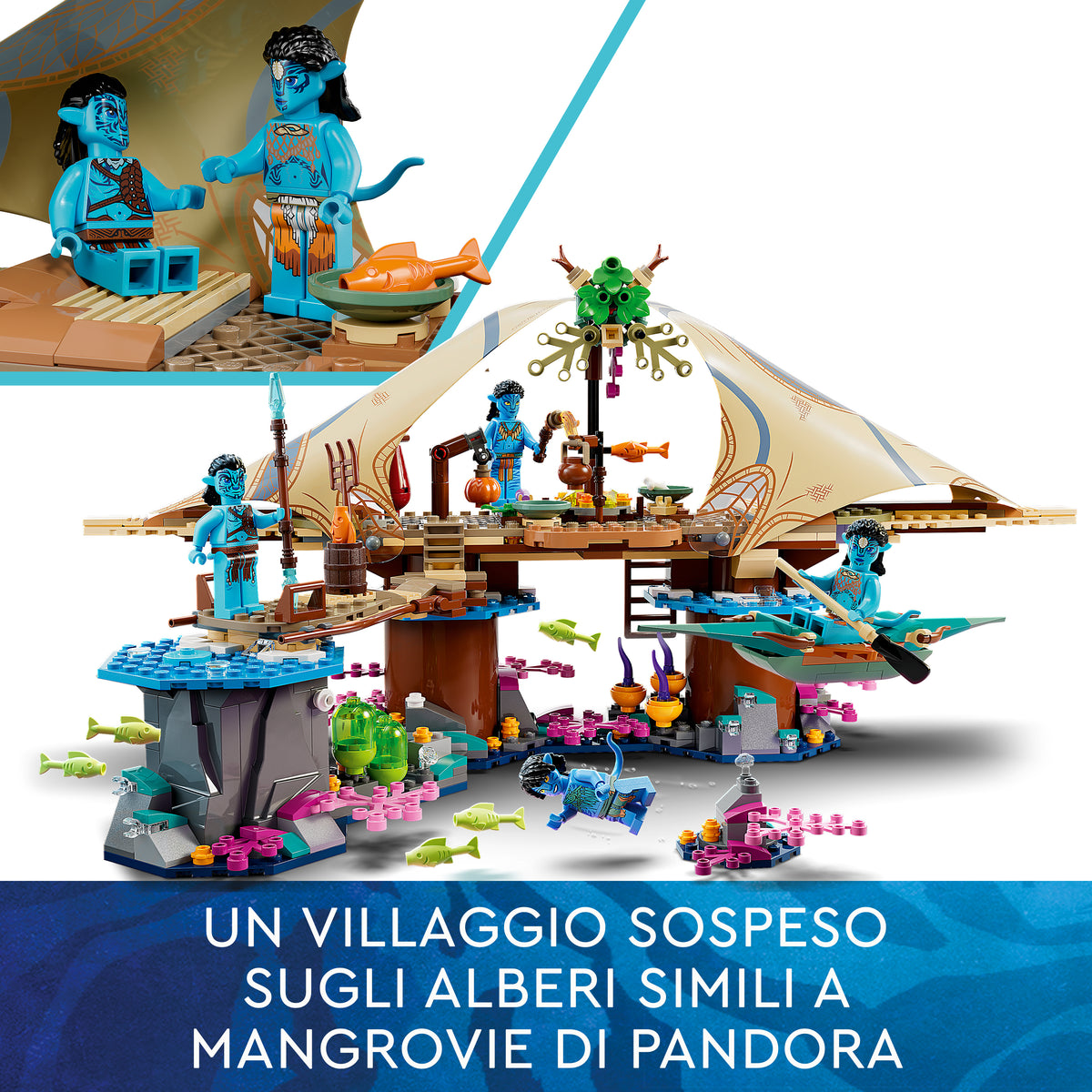 LEGO Avatar 75578 La casa corallina di Metkayina
