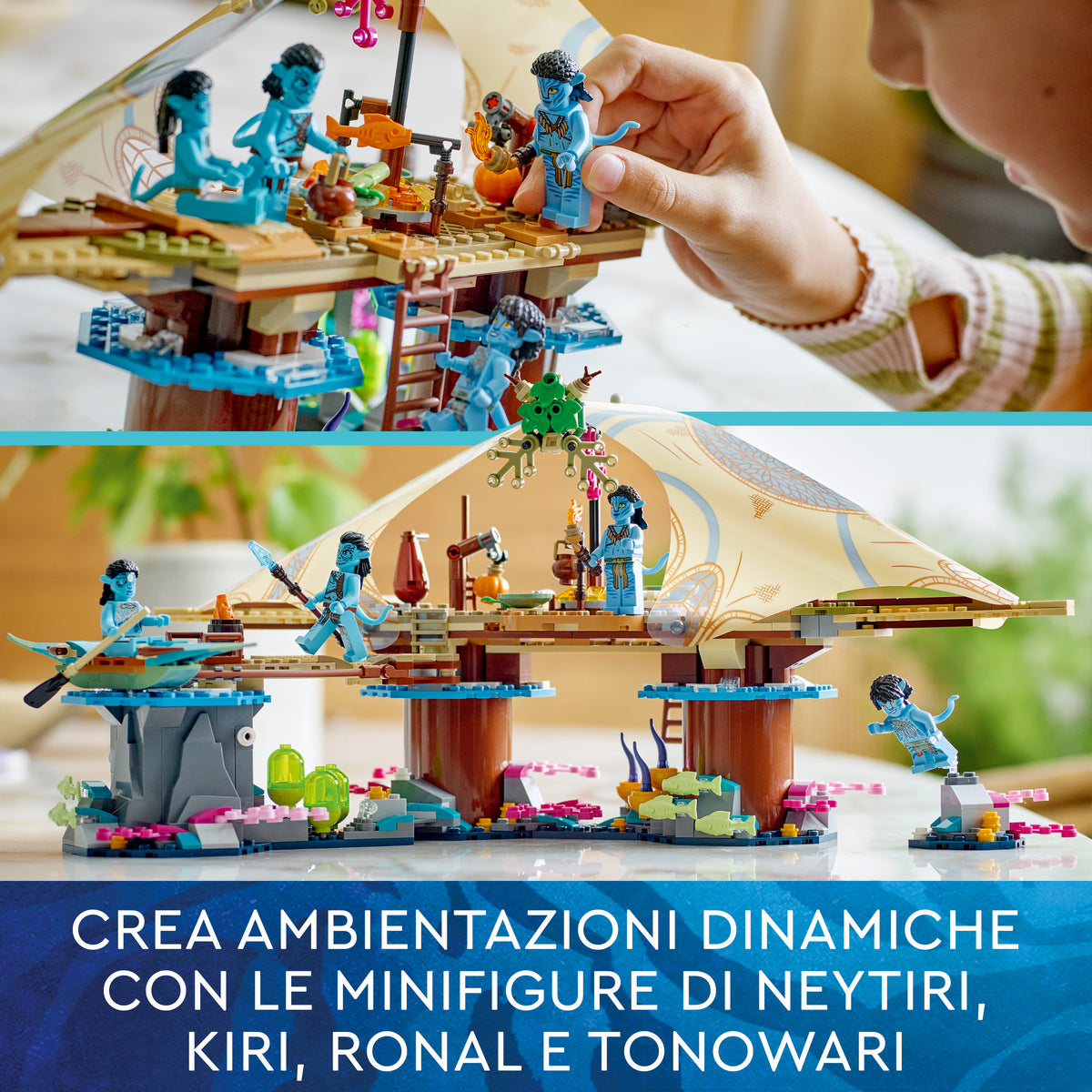 LEGO Avatar 75578 La casa corallina di Metkayina