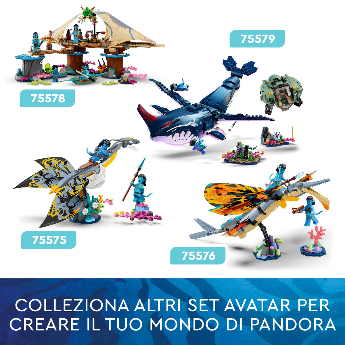 LEGO Avatar 75578 La casa corallina di Metkayina