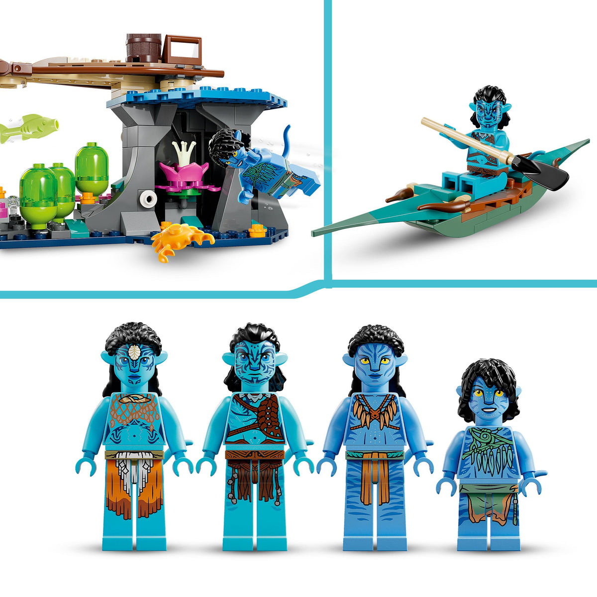 LEGO Avatar 75578 La casa corallina di Metkayina