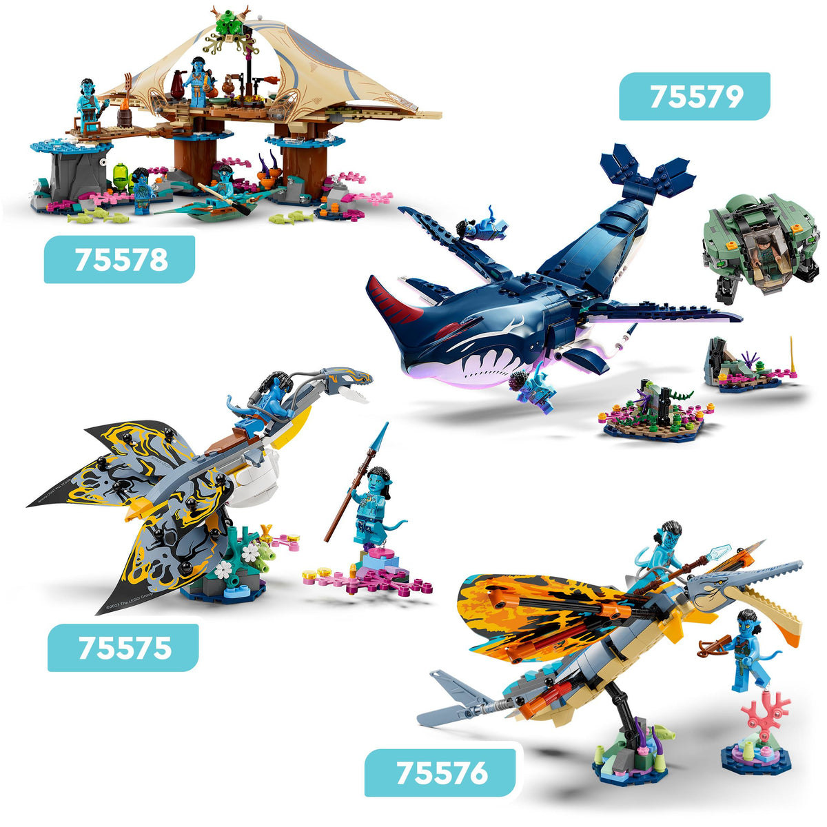 LEGO Avatar 75578 La casa corallina di Metkayina