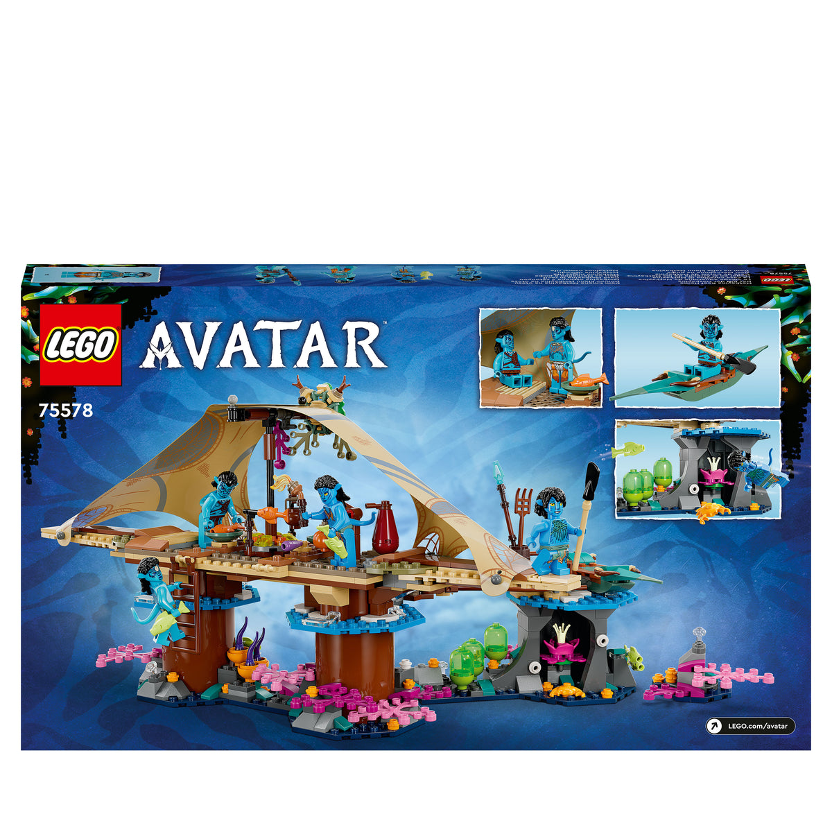 LEGO Avatar 75578 La casa corallina di Metkayina