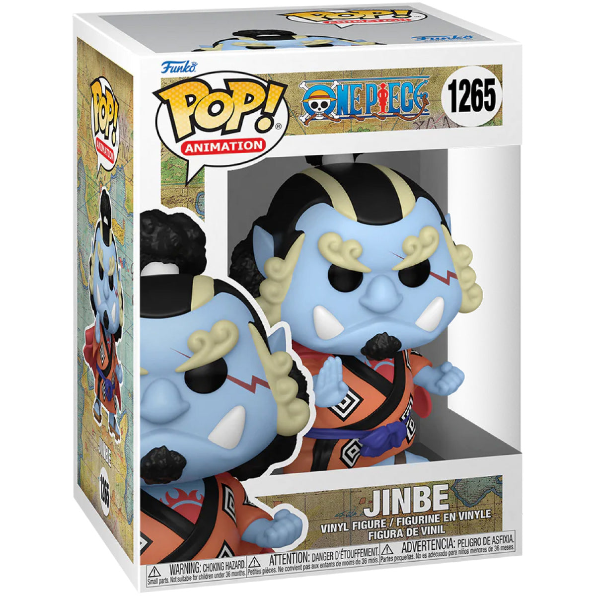 one piece - jinbe 9cm - funko pop 1265