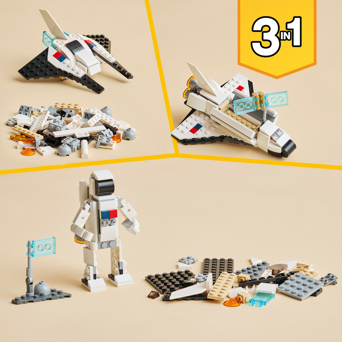 LEGO Creator 31134 space shuttle