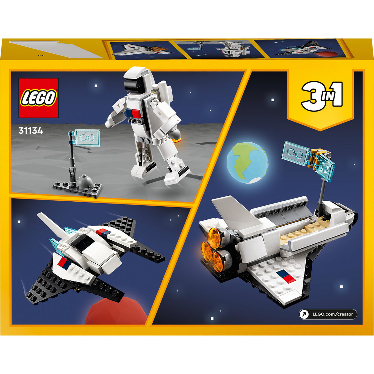 LEGO Creator 31134 space shuttle